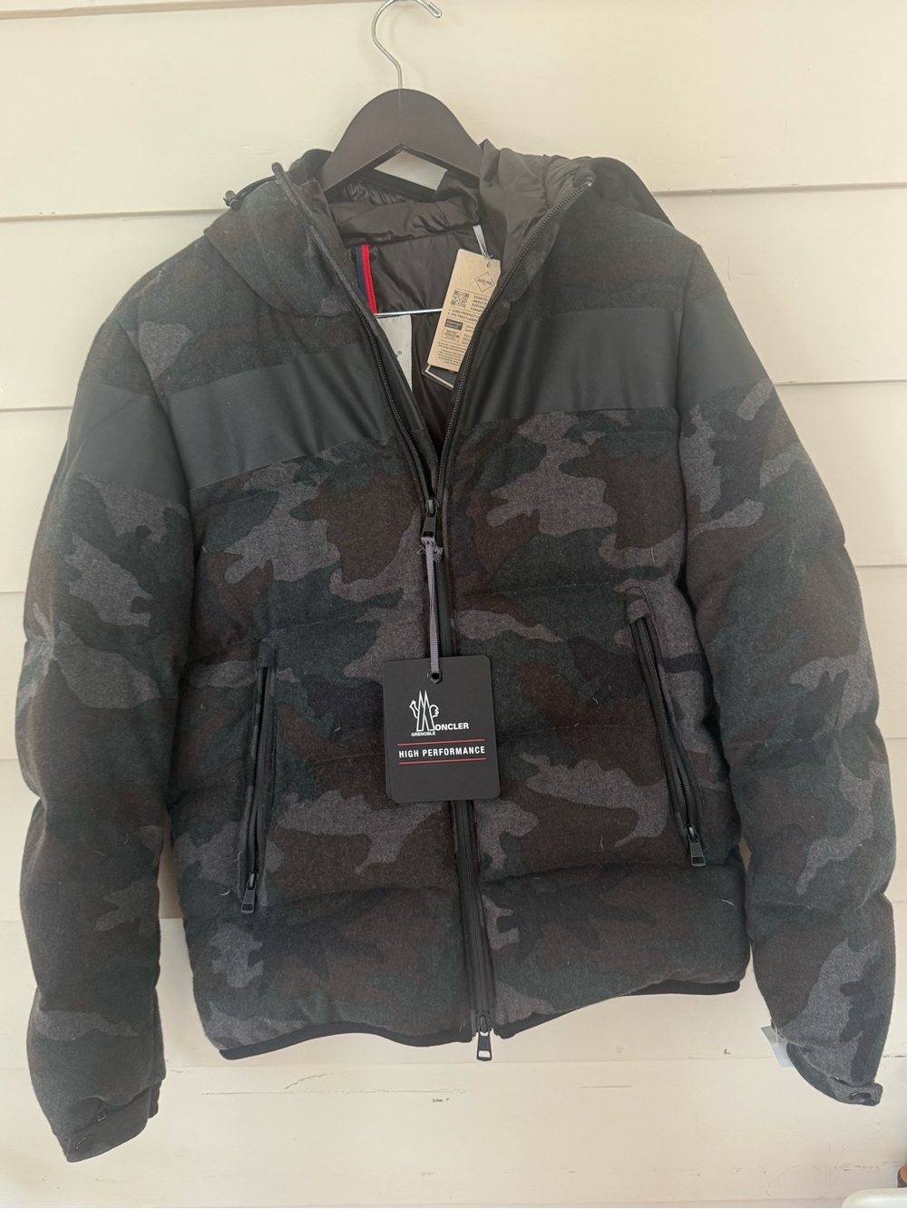 Moncler Grenoble Camouflage Down Winter Jacket – Size 2